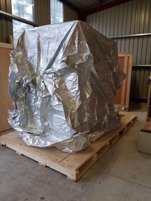 Crating a machine at the customer site stage 3